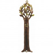 Tree Seasons Mezuzah - Brown Tree Seasons Mezuzah - Brown
