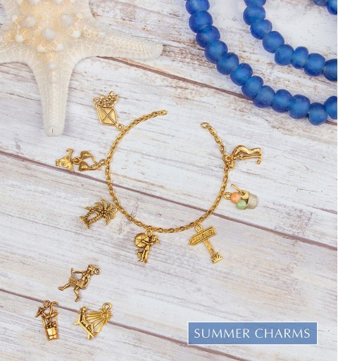 Summer Charms  | Quest Beads & Cast - Charms and Beads Made in the USA 