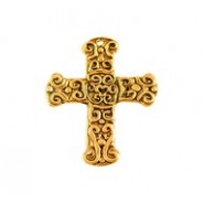 Ancient Cross with Detailed Motif #4937