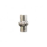 Beaded Center Tube Bead #461 Beaded Center Tube Bead #461