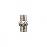 Beaded Center Tube Bead #461 Beaded Center Tube Bead #461