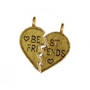 Best Friends Heart 2 Pieces Component #730NM