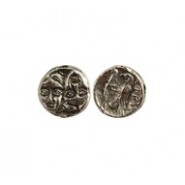 Coin Bead with 2 Faces #1044B Coin Bead with 2 Faces #1044B