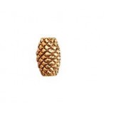 Cross Hatch Tube Bead #4038 Cross Hatch Tube Bead #4038