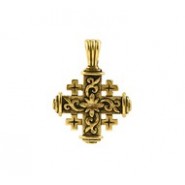 Cross Pendant with Jerusalem/Back #4785 Cross Pendant with Jerusalem/Back #4785