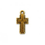 Cross with Beaded Edge (Small) #6191 Cross with Beaded Edge (Small) #6191