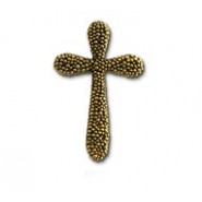 Cross with Tiny Granulated Beads #4783