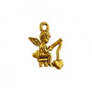 Cupid with Fishing Heart #3384 Cupid with Fishing Heart #3384