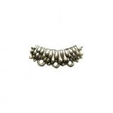 Curved Tube Bead with Loops #2191 Curved Tube Bead with Loops #2191