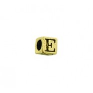 'E' Block Letter Bead #E_BL 'E' Block Letter Bead #E_BL