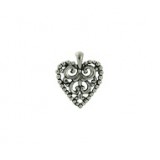 Filigree Heart Pendant #378NM Filigree Heart Pendant #378NM