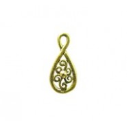 Filigree Swirl Tear Drop #3938 Filigree Swirl Tear Drop #3938
