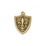 Fleur-De-Lis Shield #4532