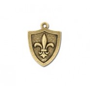 Fleur-De-Lis Shield #4532