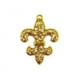 Fleur Dis Lis Filigree Pendant #6432