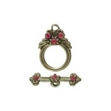 Floral Toggle Set - For Stones #4185