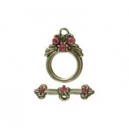 Floral Toggle Set - For Stones #4185 Floral Toggle Set - For Stones #4185