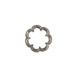 Flower Shaped Ring Open Connector #6509
