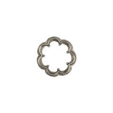 Flower Shaped Ring Open Connector #6509 Flower Shaped Ring Open Connector #6509