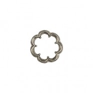 Flower Shaped Ring Open Connector #6509