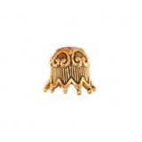 Fluted Ric Rac Bead Cap #3995 Fluted Ric Rac Bead Cap #3995