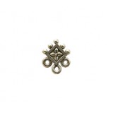 Framed Quatrefoil Earring Top #2141P Framed Quatrefoil Earring Top #2141P