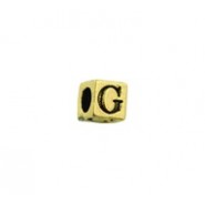 'G' Block Letter Bead #G_BL