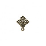 Gothic Quatrefoil Earring Top #2067P