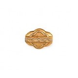 Gothic Relief Flat Tube Bead #4091 Gothic Relief Flat Tube Bead #4091