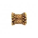 Granular Rim Tube Bead #4155 Granular Rim Tube Bead #4155