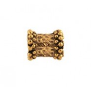 Granular Rim Tube Bead #4155 Granular Rim Tube Bead #4155
