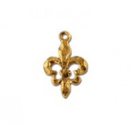 Hammered Fleur De Lis Flat Loop #4995 Hammered Fleur De Lis Flat Loop #4995