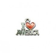 I Love America - Hand Painted #2585HP
