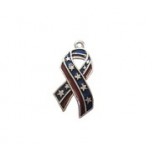 Ribbon with Stars & Stripes - Hand Painted (Large) #2580HP Ribbon with Stars & Stripes - Hand Painted (Large) #2580HP