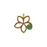 Open Flower Pendant (Large) - Hand Painted #6078HP Open Flower Pendant (Large) - Hand Painted #6078HP