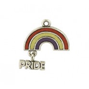 Pride Rainbow - Self Linker - Hand Painted #4471SLHP