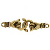 Hands Grasping Rings Hook & Eye Sets #4521 Hands Grasping Rings Hook & Eye Sets #4521