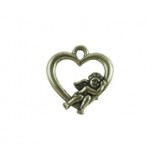 Heart with Cherub #6174 Heart with Cherub #6174