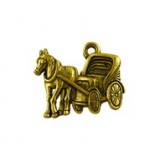 Horse Pulling Carriage #3316