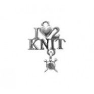 I Love 2 Knit -Self Linker #3984SL I Love 2 Knit -Self Linker #3984SL