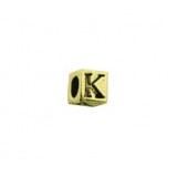 'K' Block Letter Bead #K_BL