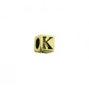 'K' Block Letter Bead #K_BL 'K' Block Letter Bead #K_BL
