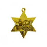 Star of David with Jerusalem (Large) #6340 Star of David with Jerusalem (Large) #6340