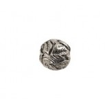 Leaf Pattern Round Bead #4164