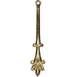 Long Floral Tip Drop #6550 Long Floral Tip Drop #6550