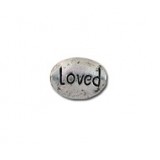 "Loved" Bead #4642