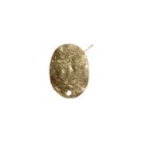 Oval Disk with Post - #6161P Oval Disk with Post - #6161P
