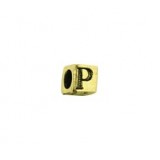 'P' Block Letter Bead #P_BL