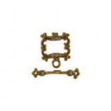 Picture Frame Toggle Set - with Stones #4187ST Picture Frame Toggle Set - with Stones #4187ST