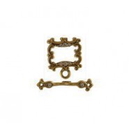 Picture Frame Toggle Set - with Stones #4187ST Picture Frame Toggle Set - with Stones #4187ST